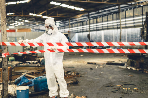 Professional Crime Scene Cleanup technician working in Bridgeton, NJ
